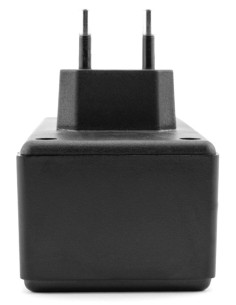 CAJA PLASTICO NEGRA CON ENCHUFE 120X56X42mm 2