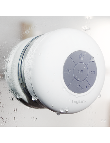 Altavoz Bluetooth Water Proof IP64 Blanco