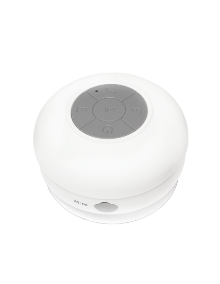 Altavoz Bluetooth Water Proof IP64 Blanco