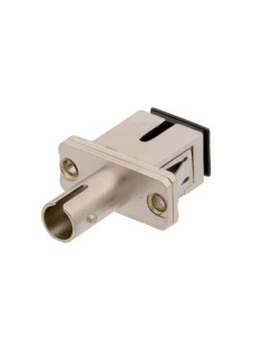 Adaptador hibrido SC/UPC hembra a ST/UPC hembra