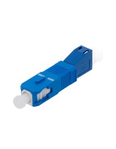 Adaptador hibrido LC/UPC hembra a SC/UPC macho