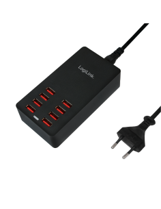 Cargador de mesa USB 8x 44W