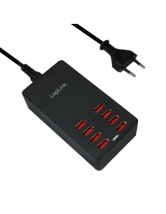 Cargador de mesa USB 8x 44W 2