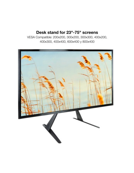 Soporte de mesa para pantallas de 23"-75"