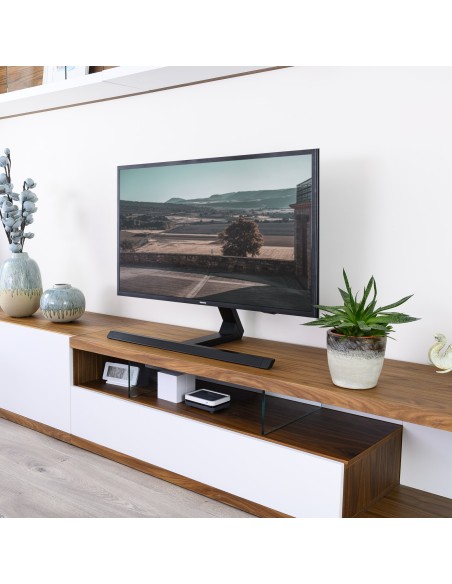 Soporte de mesa de aluminio para pantallas 32"-65"