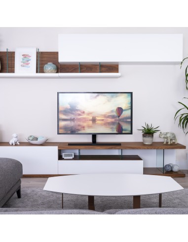 Soporte de mesa de aluminio para pantallas 32"-65"