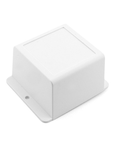 CAJA DE PARED BLANCA 82x69x30mm CON ALETAS