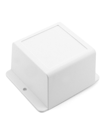 CAJA DE PARED BLANCA 82x69x30mm CON ALETAS