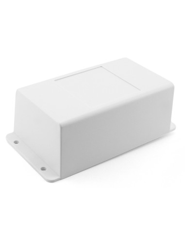 CAJA DE PARED ABS BLANCA 133x69x45mm CON ALETAS
