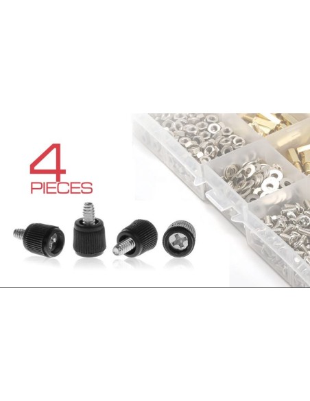 Kit de 4 tornillos para cajas ATX