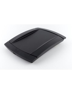 CAJA DE PARED ABS NEGRA 172X130X25 APERTURA LATERAL