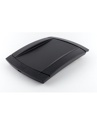 CAJA DE PARED ABS NEGRA 172X130X25 APERTURA LATERAL