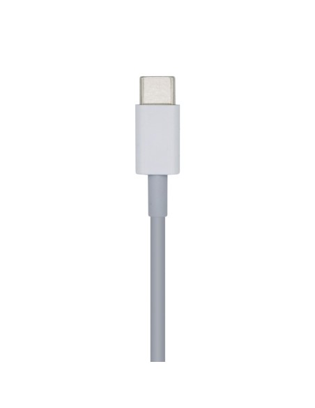 Cable LIGHTNING a USB-C USB 2.0 LIGHTNING/M-USB-C/M Blanco 1mts