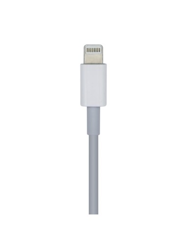 Cable LIGHTNING a USB-C USB 2.0 LIGHTNING/M-USB-C/M Blanco 1mts