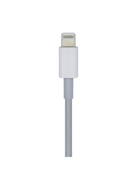 Cable LIGHTNING a USB-C USB 2.0 LIGHTNING/M-USB-C/M Blanco 1mts