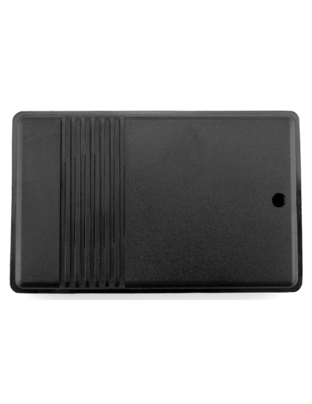 CAJA PLASTICO ABS NEGRA  90x56x23 mm. CON AIREACION