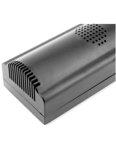 CAJA DE PLASTICO NEGRA ABS 127X67X51mm IDEAL ALARMA