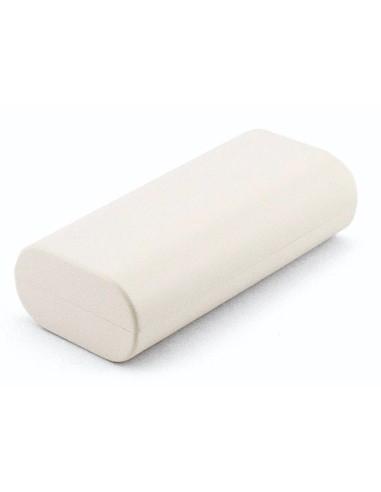 CAJA OVALADA ABS BLANCA 78x37x21mm. PARA MANO