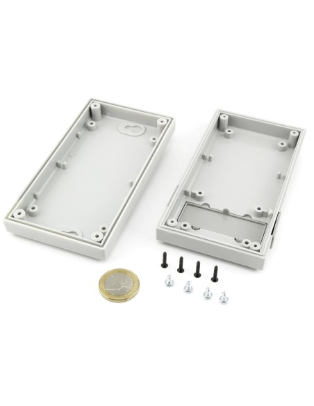 CAJA PLASTICO BLANCA EN ABS 125x67x31mm
