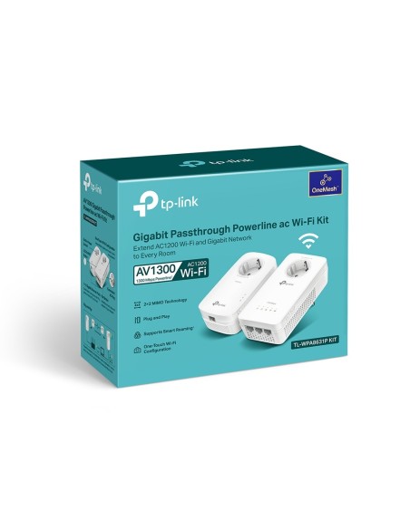 Kit PLC Powerline AV1300 wifi