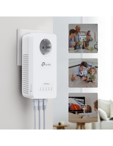 Kit PLC Powerline AV1300 wifi