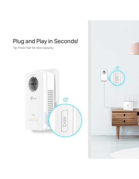 Kit PLC Powerline AV1300 wifi