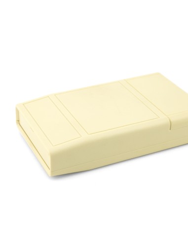 CAJA PLASTICO ABS BLANCA 106X61X22mm CON PORTAPILAS