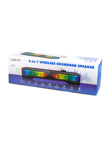 Altavoz inalámbrico con luces