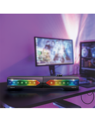 Altavoz inalámbrico con luces