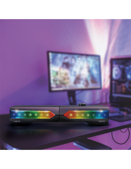 Altavoz inalámbrico con luces