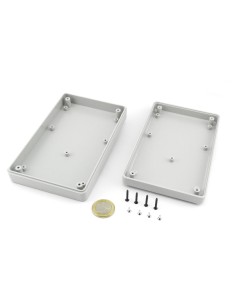 CAJA PLASTICO ABS BLANCA 144X90X30mm CON TORNILLOS 2