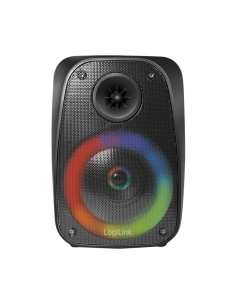 Altavoz móvil Bluetooth con luz negro