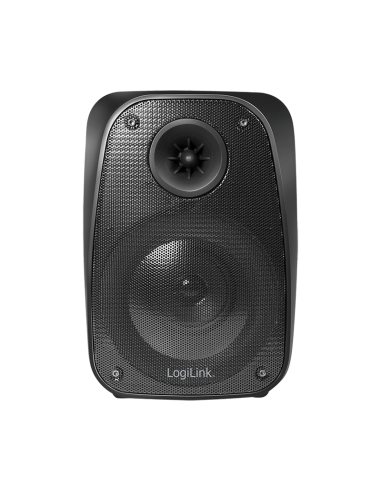 Altavoz móvil Bluetooth con luz negro