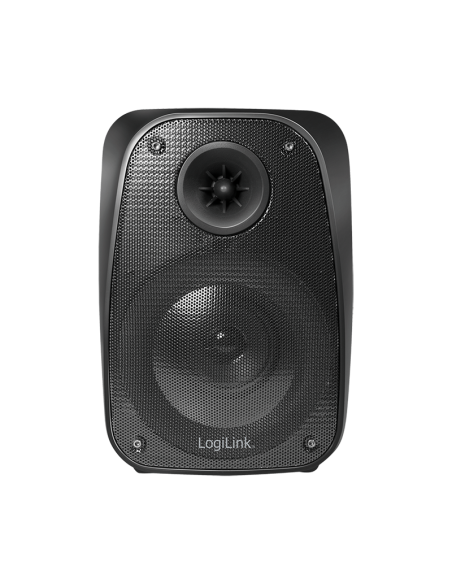 Altavoz móvil Bluetooth con luz negro