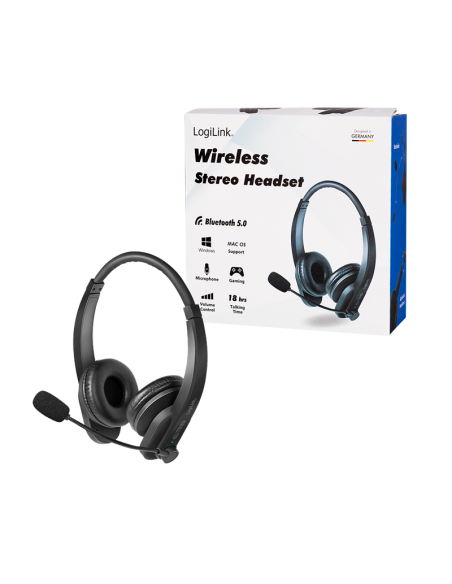 Auriculares estéreo con micrófono Bluetooth