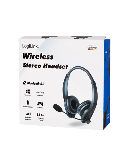 Auriculares estéreo con micrófono Bluetooth