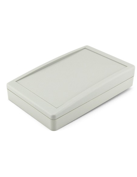 CAJA PLASTICO ABS GRIS 144X90X30mm CON TORNILLOS