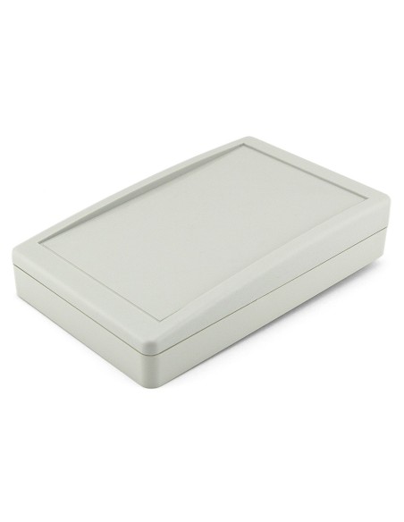 CAJA PLASTICO ABS GRIS 144X90X30mm CON TORNILLOS