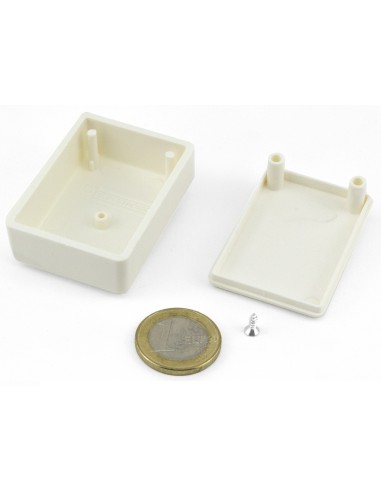 CAJA MINIATURA ABS BLANCA  51x37x20mm