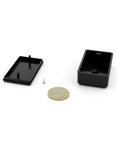 CAJA PLASTICO ABS NEGRA 58X35X21mm