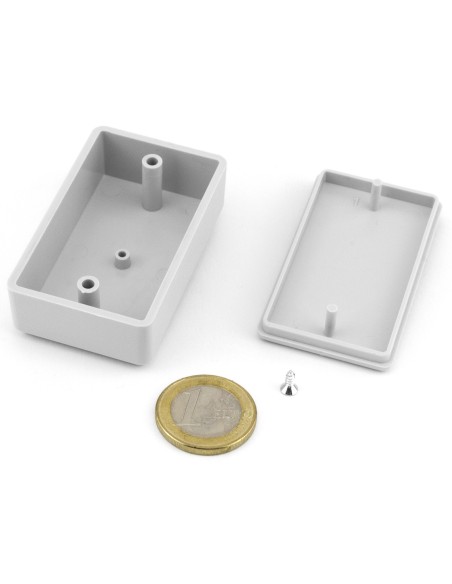 CAJA PLASTICO ABS BLANCA 58X35X21mm