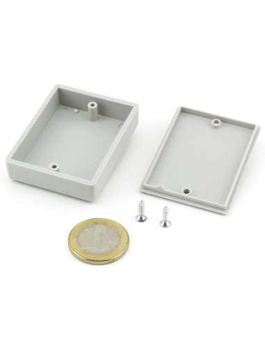 CAJA MINIATURA PLASTICO BLANCA 50x39x14mm