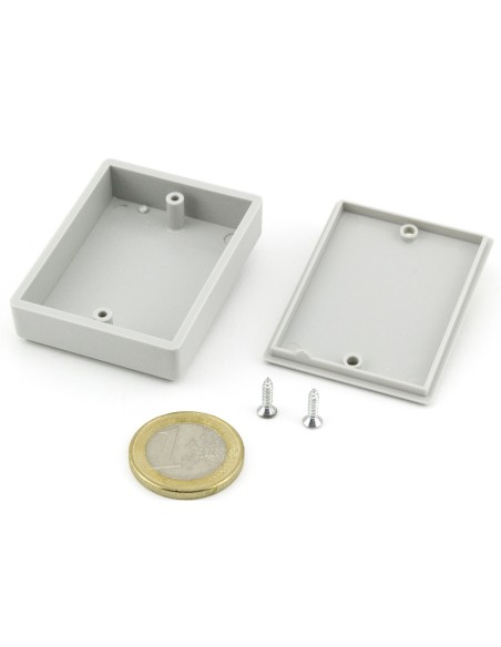 CAJA MINIATURA PLASTICO BLANCA 50x39x14mm