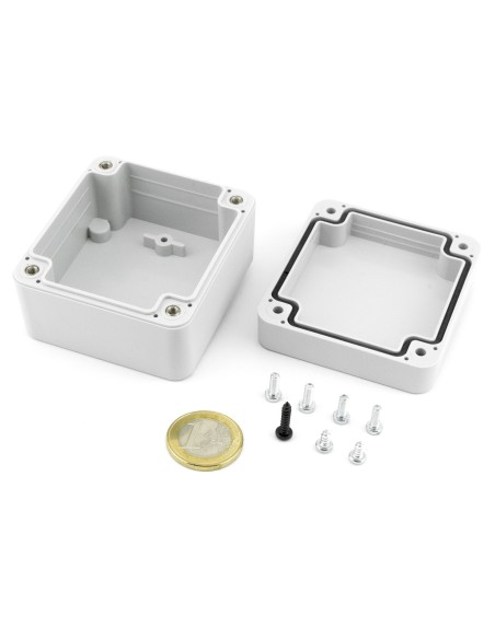 CAJA ABS GRIS IP65  64x60x41mm