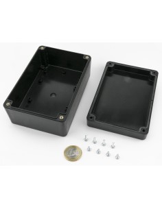 CAJA ABS NEGRA IP65  125X85X57mm 2