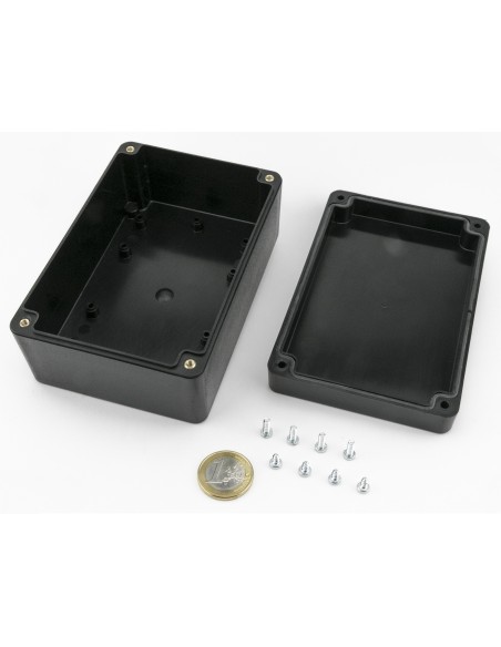 CAJA ABS NEGRA IP65  125X85X57mm