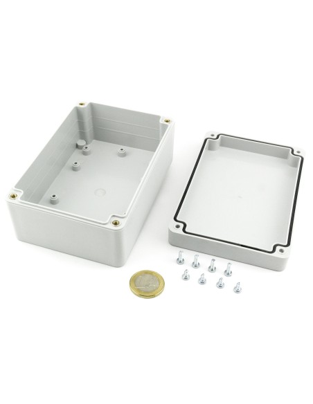 CAJA ABS GRIS IP65  125X85X57mm