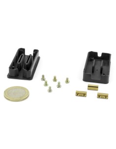 CAJA MINIATURA ABS 49X25X11mm NEGRA IDEAL PARA EMPALMES ELECTRICOS 2