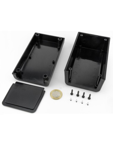 CAJA PLASTICO NEGRA 131X75X62mm