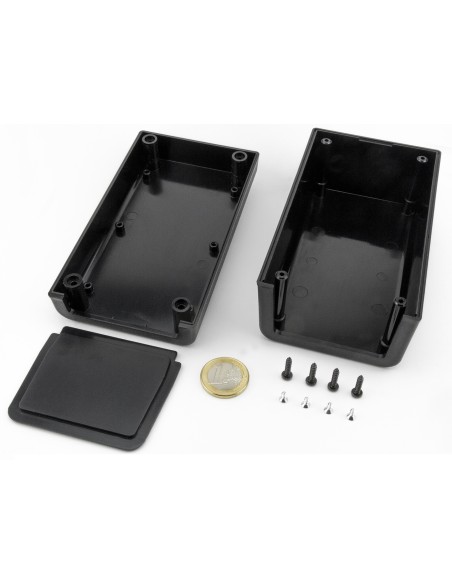 CAJA PLASTICO NEGRA 131X75X62mm